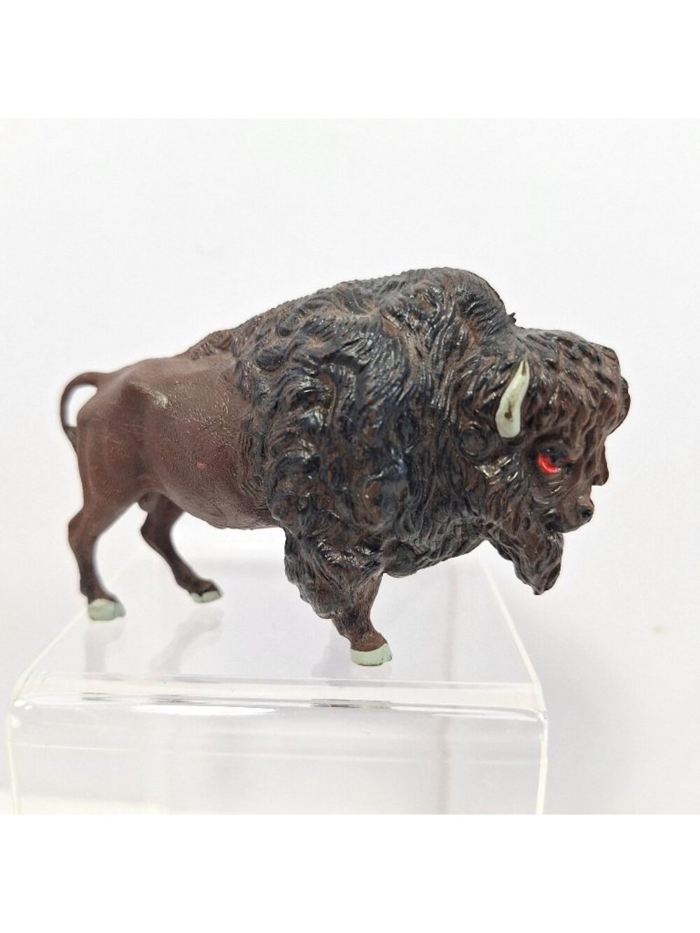 Britains Ltd Buffalo Vintage Red Eyes Figurine Made In England